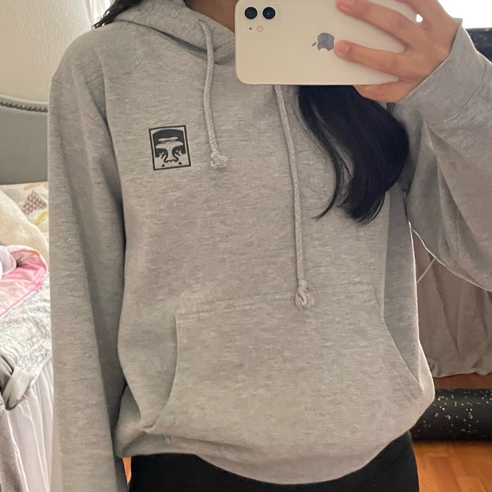 OBEY hoodie grey